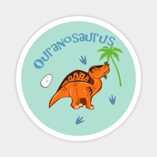 Cute Ouranosaurus Magnet